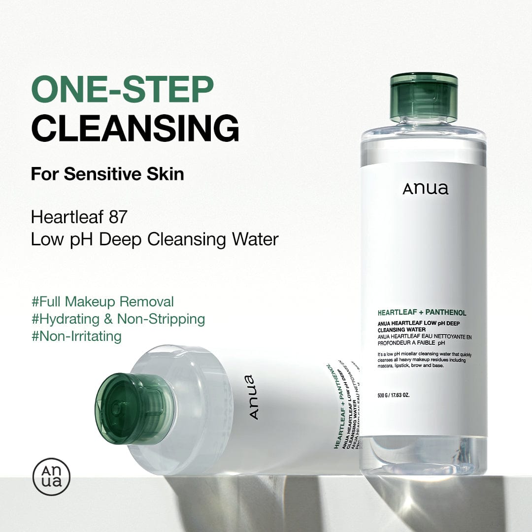 Heartleaf Low pH Deep Cleansing Water