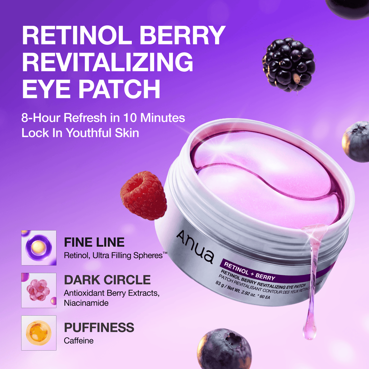 Retinol Berry Revitalizing Eye Patch