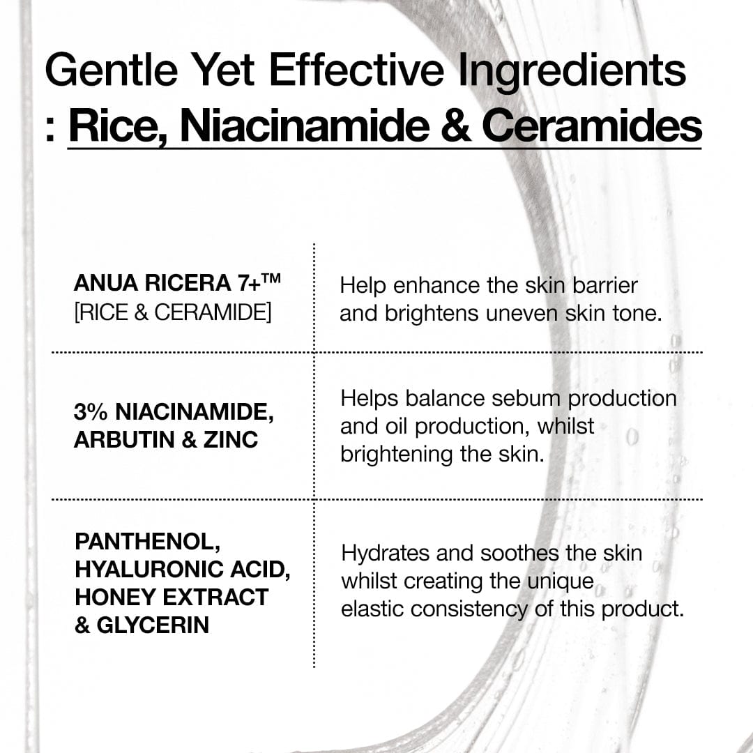 Rice Nourishing Trio for Dry Skin Set